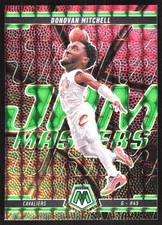 7235K 2024-25 Panini Mosaic #9 Donovan Mitchell Jam Masters Mosaic Green