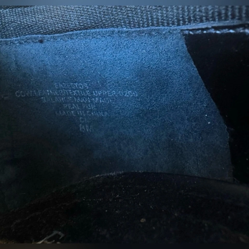 Vintage Enzo Angiolini Women's 8 calf hair leather ballet flats luxury designer  - Image 4 of 4