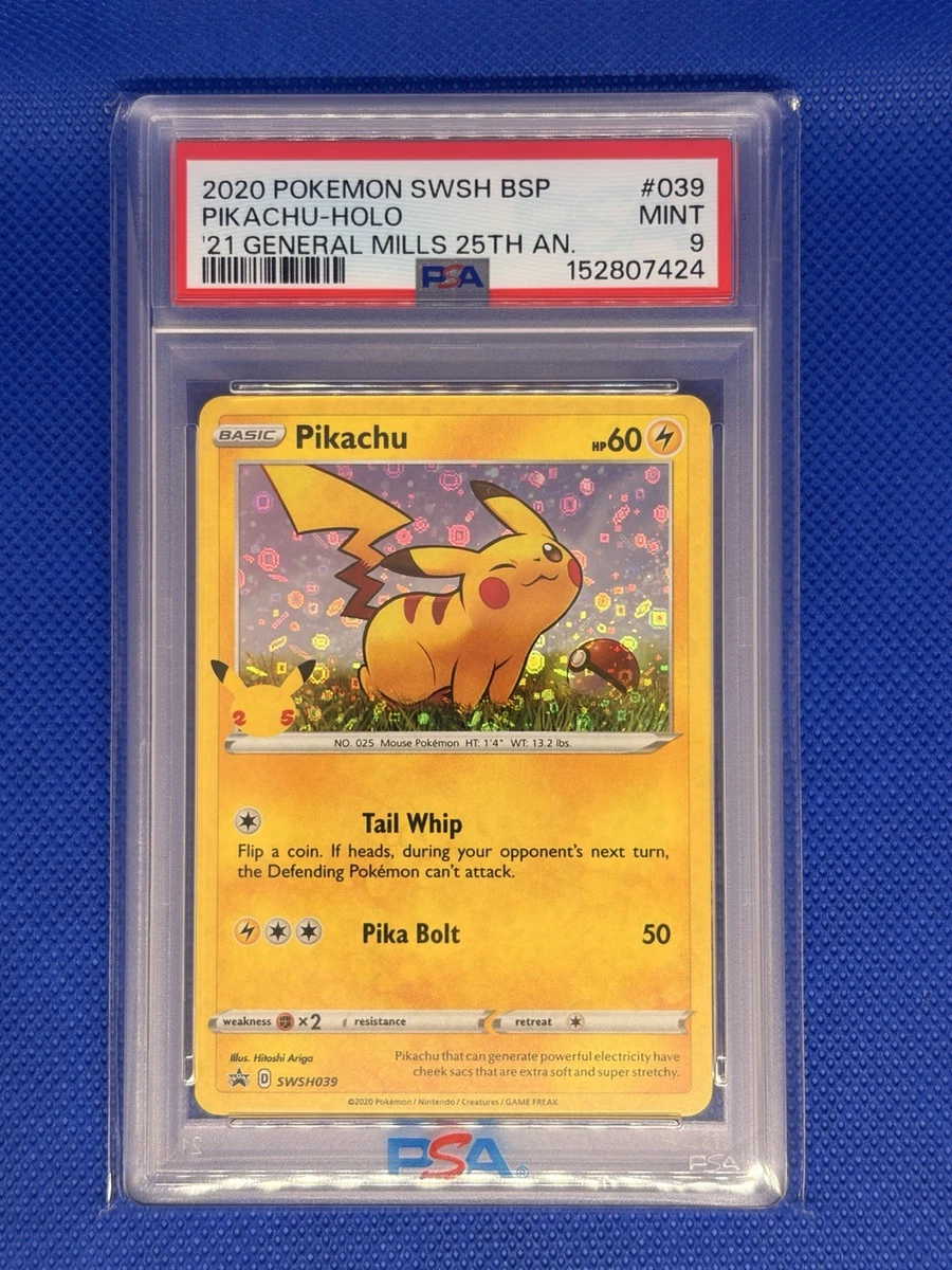 Pikachu Pokémon TCG Professional Sports Authenticator (PSA