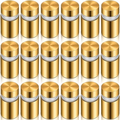 Moxweyeni Stainless Steel Standoff Screws, 0.47 x 0.79inch, Wall Sign Standof...
