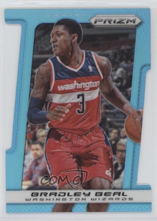 2013-14 Panini Prizm Light Blue Prizm Die-Cut 130/199 Bradley Beal #141 7xr