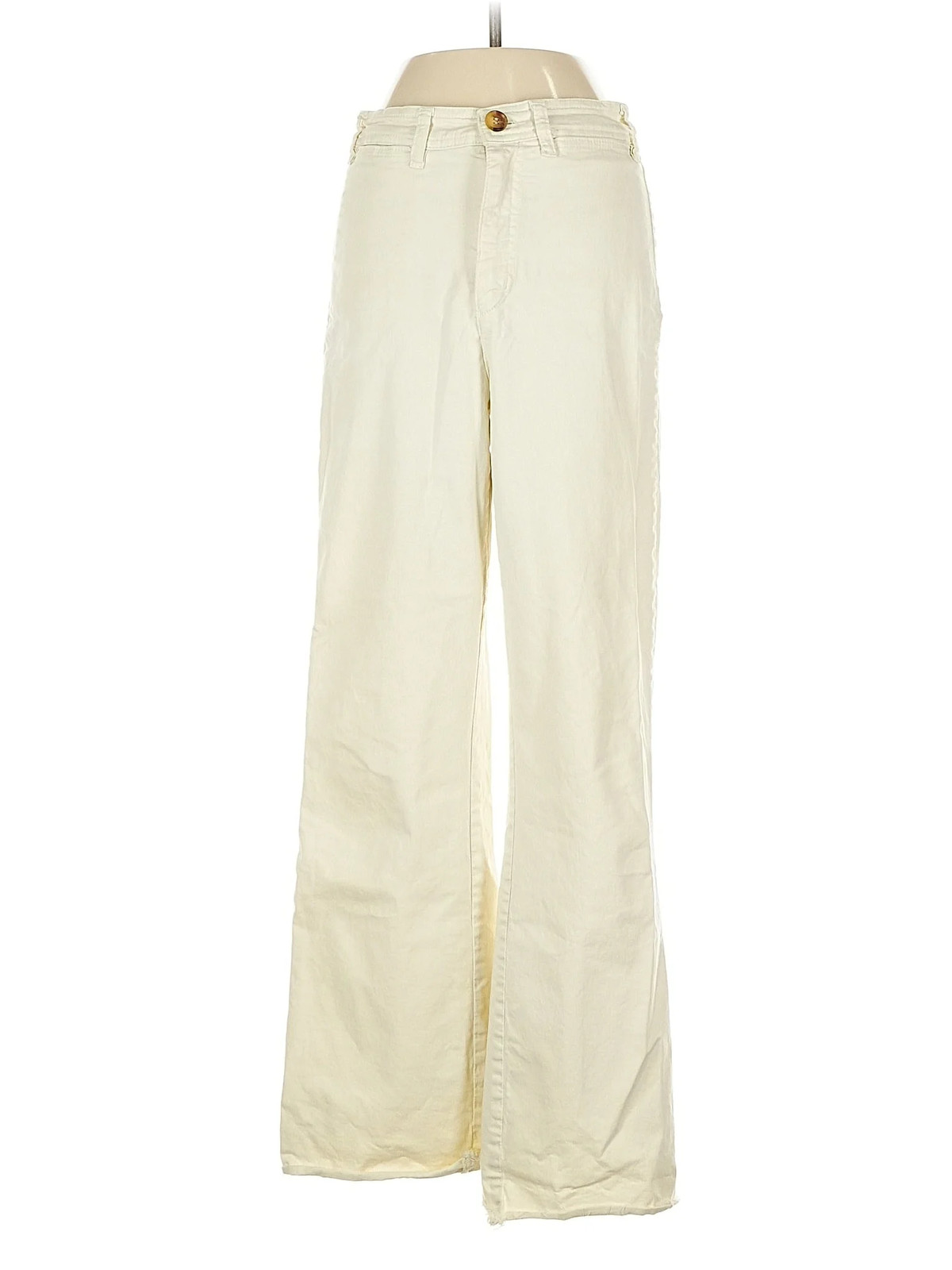 Marine Layer Women Ivory Khakis 4 - image 1