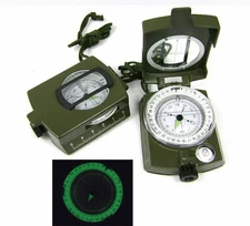 New Pocket Military Army Geology Metal Compass for Outdoor Camping Hiking