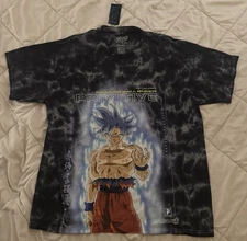 Primitive Dragon Ball Super Ultra Instinct Tye Dye T Shirt Size L (Deadstock)