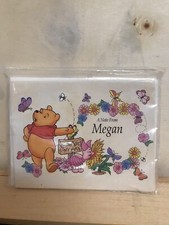 Disney Winnie The Pooh  Piglet Stationary Set With The Name  Megan   Brand New