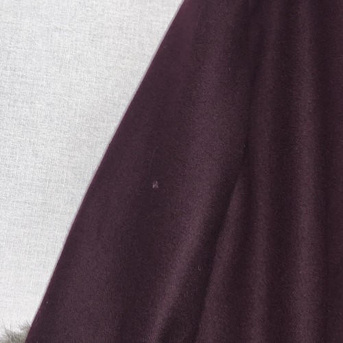 XXI Forever 21 | M | Wolljacke dunkellila und Kunstfell um Ausschnitt & Bündchen - Bild 8 von 9