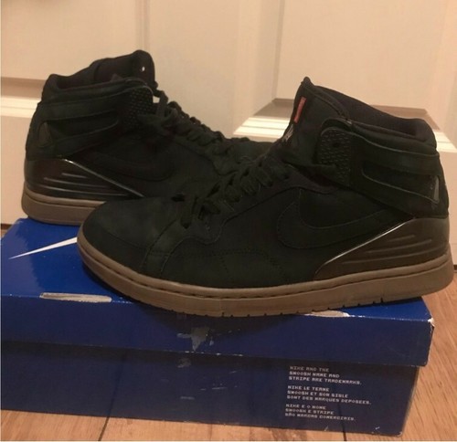 FW11 Supreme Nike Zoom Air 94 Hi Schwarz US 9.5 UK 8.5 Eu 43 Turnschuhe Lot RAR - Bild 2 von 8