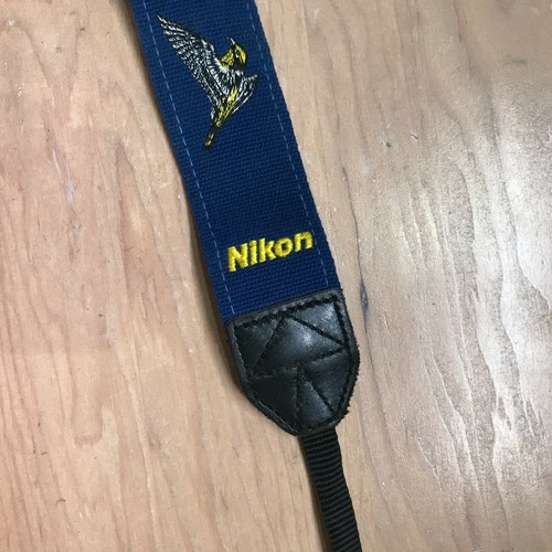 Nikon Camera Strap Limited Embroidered Bird blue for Professional*469 - Picture 9 of 9