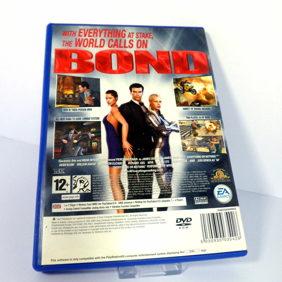 James Bond 007 Everything or Nothing (PS2) *Near Mint* - Image 4 of 4