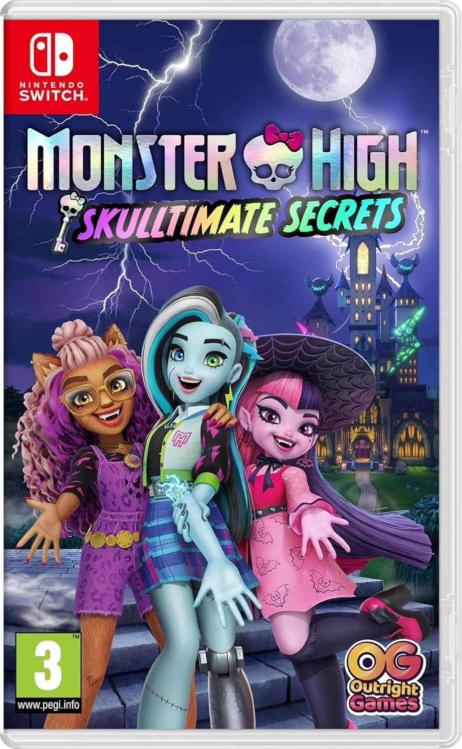 Monster High Skulltimate Secrets For Nintendo Switch (New & Sealed)