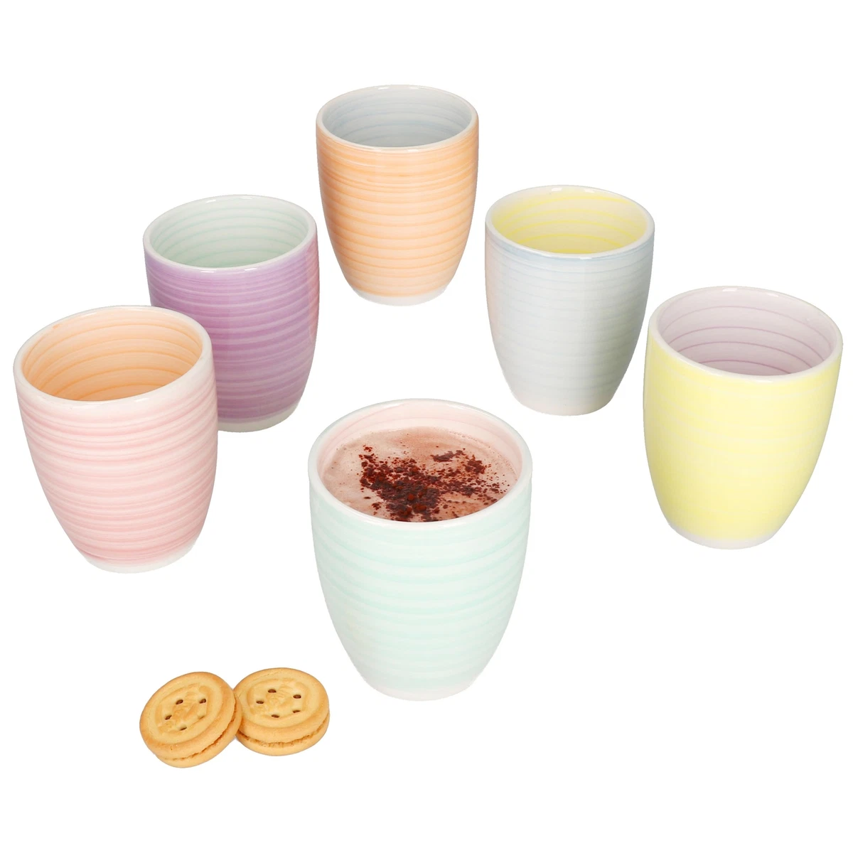 bodenvase mit deko Vase Kunststoff Ø28,5cm H45cm Orange Stroh Strohhalme Feld -