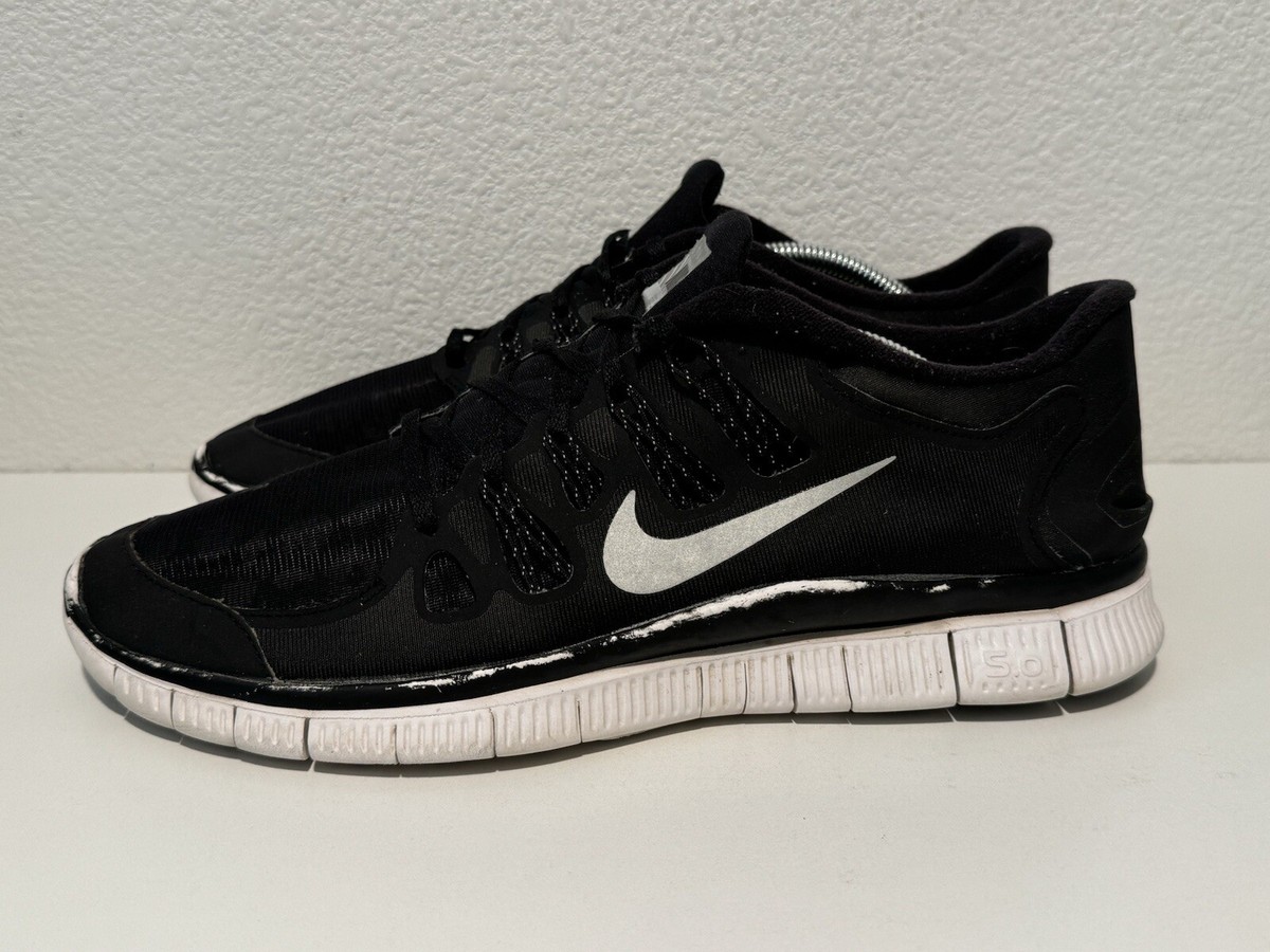 Nike Mens Free 5.0 Running Shoes Sz 12.5 Black H2O Repel  display picture 2