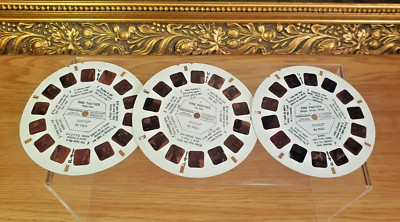 View-Master Slide Reel 3er Set Pink Panther Cartoon Show 60er Vintage