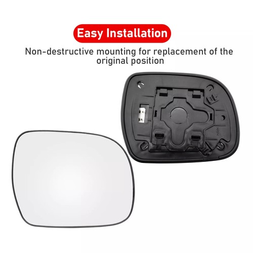 SUITABLE FOR Toyota Alphard/Velfire H2 2008-2014 WING MIRROR GLASS HEATED LEFT - Picture 6 of 11