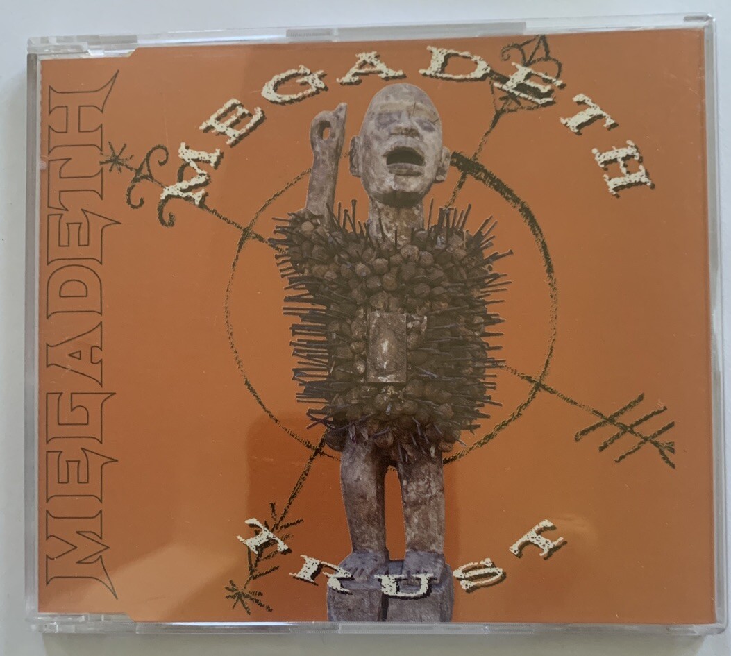 Trust: Megadeth Single Slimcase (CD, 4-track, Capitol, 1997, EU