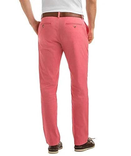 NUEVOS CON ETIQUETAS HOMBRE $99 VINEYARD VINES PANTALONES ROMPEDORES LANGOSTA ARRECIFE ROSA 32x30 - Imagen 2 de 3