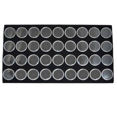 Gem Jars Tray Liners Gemstone Jars Gems Organizer 24~36~50 Gemstone Jar Liners