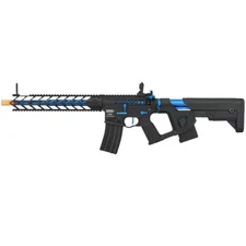 Lancer Tactical Enforcer Night Wing Skeleton AEG Rifle Black/Navy Blue