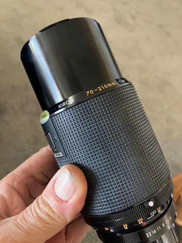 KIRON 70-210MM F4.0 MACRO PENTAK PK • • READ MY FEEDBACK I HAVE GREAT LENSES - Picture 6 of 17