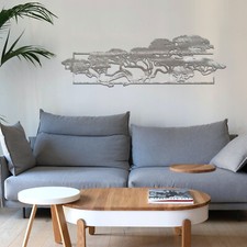 Metal African Tree Wall Art Hanging African Art Home Room Office Decor Gift Idea