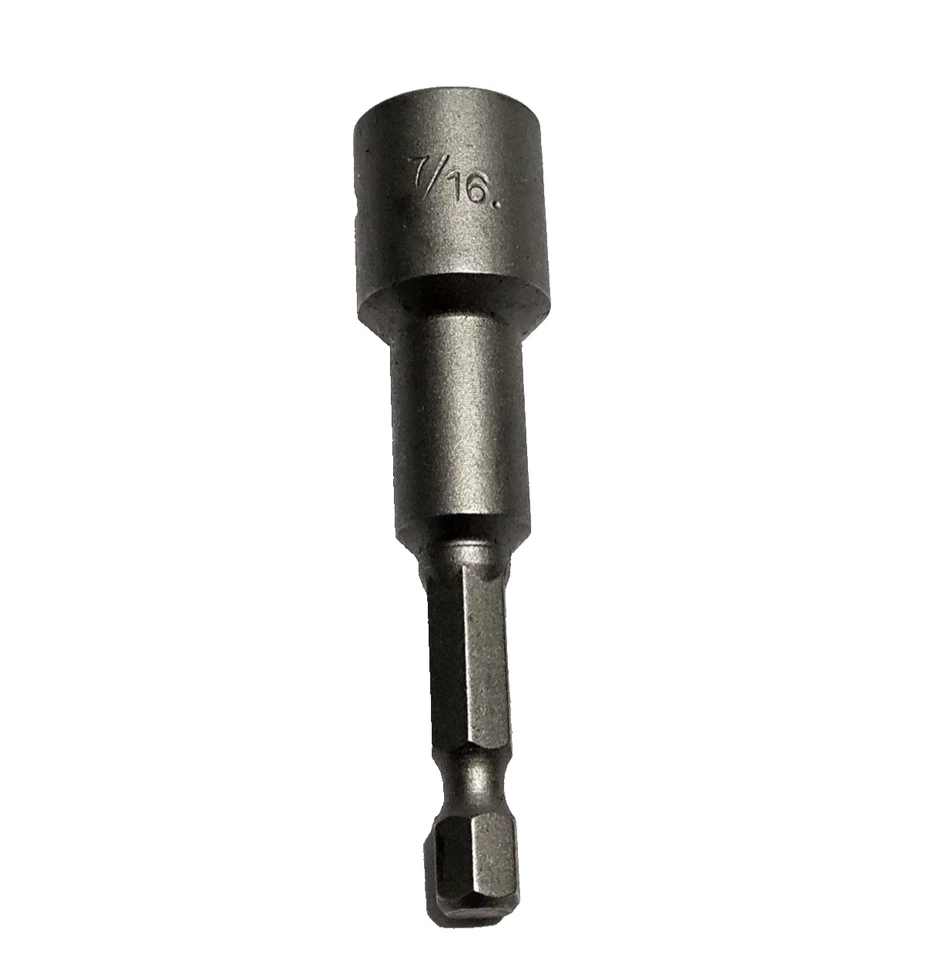 IRWIN 2-9/16" NUT DRIVER WITH MAGNETIC TIP, 7/16" DRIVER SIZE, 1/4" PACK OF 10 - Image 2 of 4