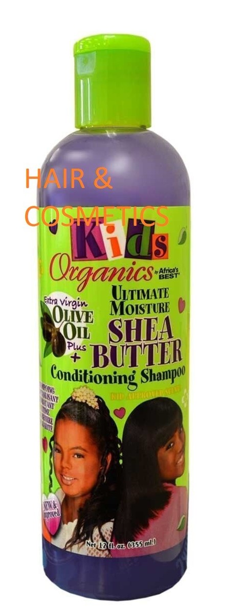 Kit Adoucissant à L'huile D'olive Africa's Best Kids Organics - Soin Des Cheveux D'enfant