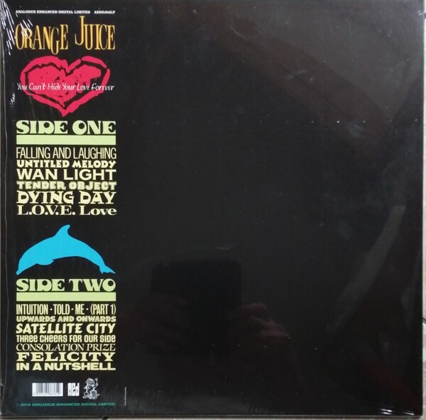 Orange Juice You Can't Hide Your Love Forever 180 Gram Vinyl