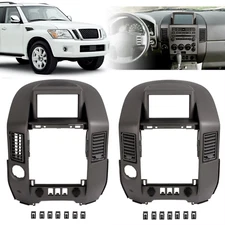 For 2004-2015 Nissan Titan Armada Center Instrument Panel Lid Dash Radio Bezel