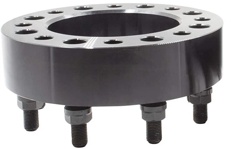 Espaciadores de rueda centrados en el cubo 8x200 2" pulgadas para camiones dobles F-350 2005 y más nuevos 1 pieza Foto 3 de 4