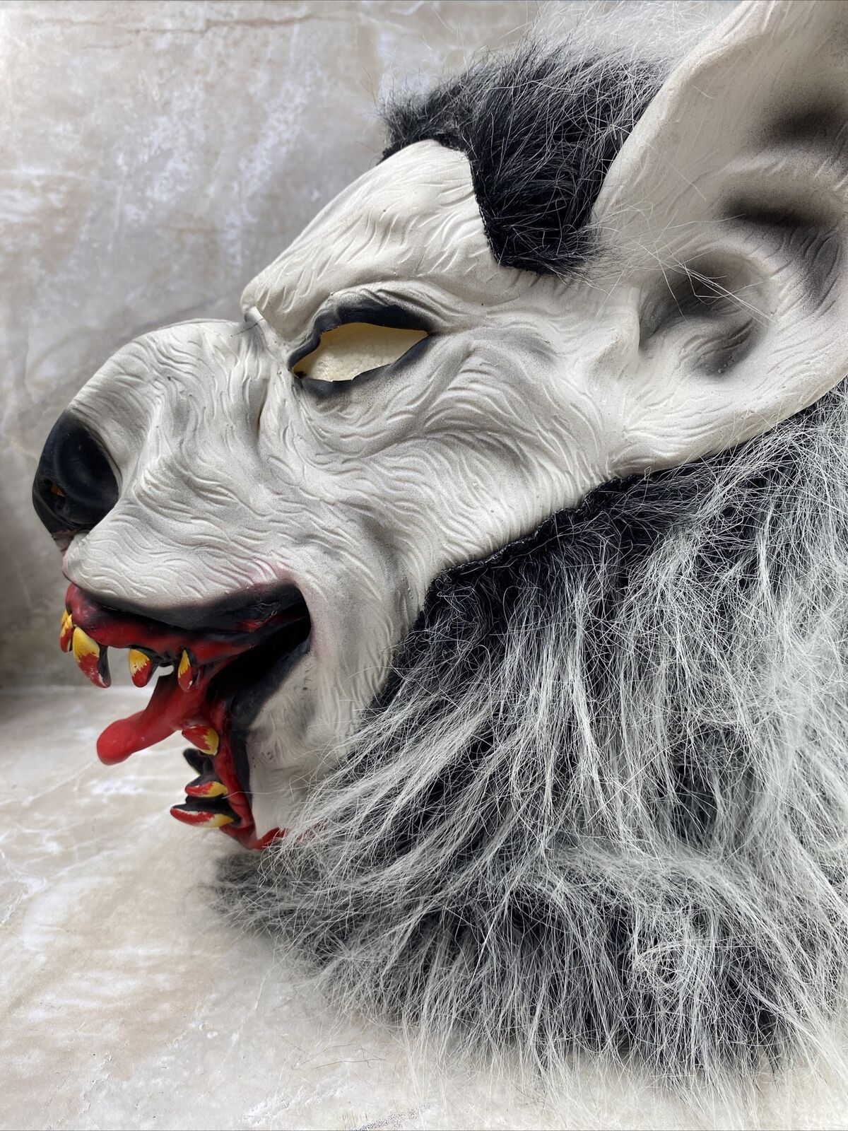 WEREWOLF MASK LATEX MATERIAL COSTUME WOLF MASK AD… - image 5