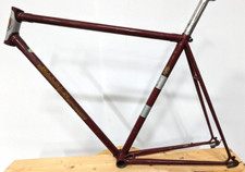 Vintage Turin Road Bike Frameset Campagnolo Dropouts With Seatpost 53cm Columbu