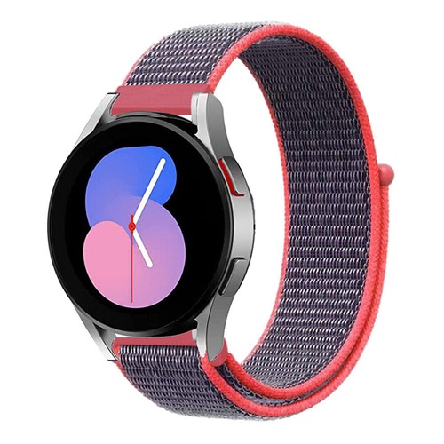 Für Samsung Galaxy Watch 3 45 46mm Gear S3 Classic Armband Leder Nylon Segeltuch - Bild 51 von 54
