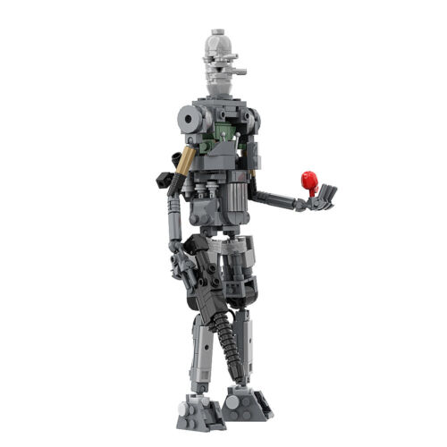 Star Wars IG-12 Droid Robot Model Building Block Puzzle Toy Ornament Kids Gift - Picture 7 of 14