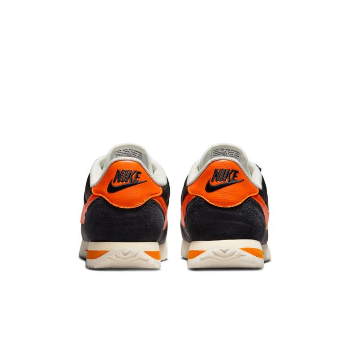 ■Nike■ Cortez Textile M Black Sail Muslin Safety Orange HF Mens NIKE Cortez HF0263-003 (Nylon) Black/Saftey Orange/Sail