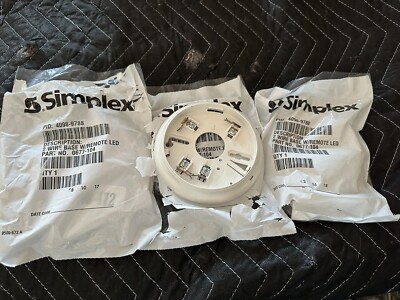 SIMPLEX 4098-9788 FIRE ALARM SMOKE DETECTOR BASE