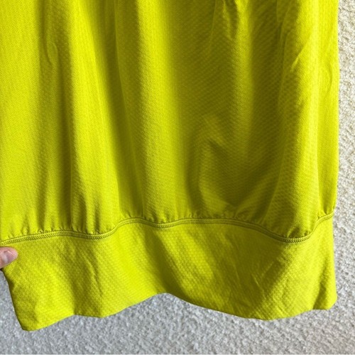 Lululemon Women's Lime Green No Limits Sports Bra Tank Top Size 8 - Picture 7 of 12