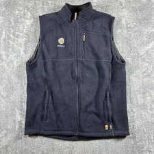 Smartwool Vest Mens XL Blue Echo Lake Wool Blend Full Zip Hiking Outdoor