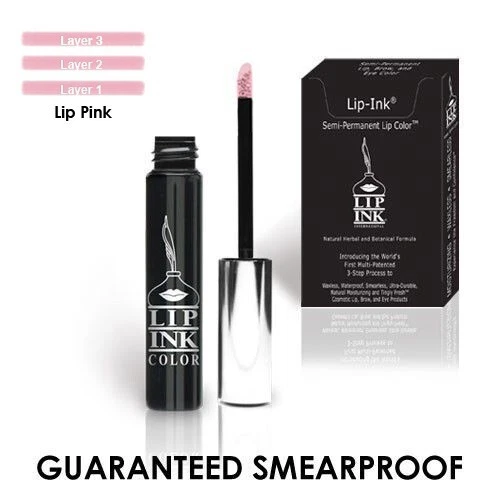 LIP-INK®  Organic Vegan Smearproof Trial Size Liquid Lip Kit - Lip Pink