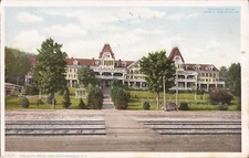 Lake Winnipesaukee, NEW HAMPSHIRE - New Hotel Weirs - 1908