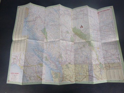 1969 Western Canada road map Conoco oil gas - Picture 3 of 4