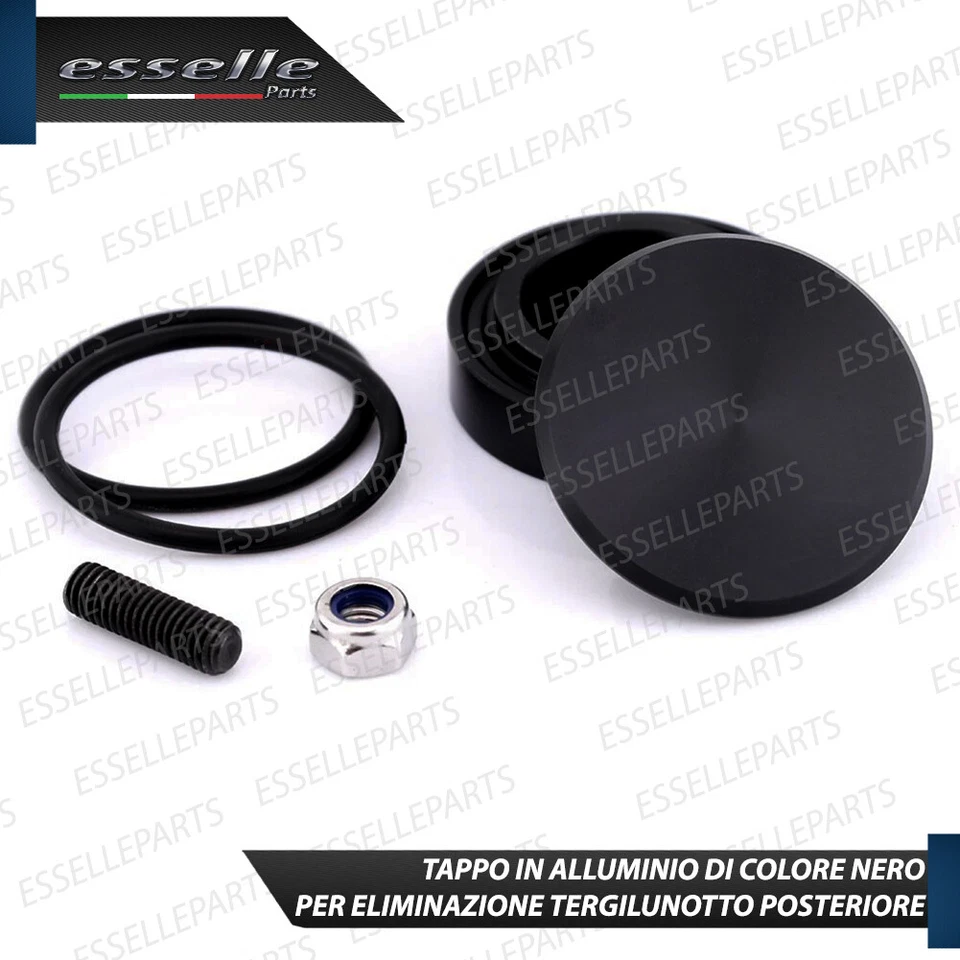 TAPPO ELIMINA TERGICRISTALLO POSTERIORE PER LAND ROVER RANGE ROVER IV NERO - Immagine 3 di 4