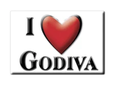 Godiva Magnet Fridge Magnet Name Gift Idea Birthday Joke