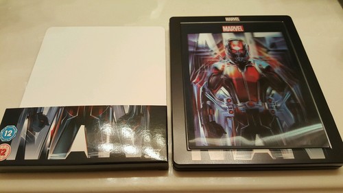 Marvel's Antman Ant-man 3D Lenticular Magnet STEELBOOK (Blu-ray, UK) Zavvi Excl. - Foto 5 di 11