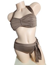 Genuine TOMMY BAHAMA 2p bra bikini bottom swimsuit set, size XS