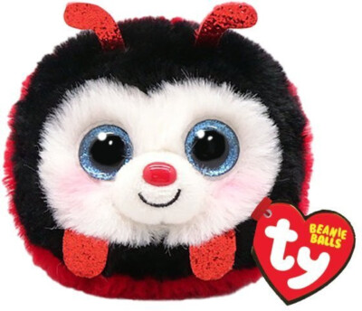 Turtle Fur Puff Balls Beanie Kids- Pearl