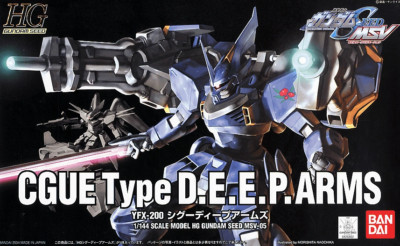 BANDAI HGGS 1/144 YFX-200 CGUE Type D.E.E.P. Arms Gundam Seed MSV