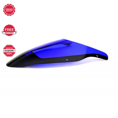 Parabrezza Anteriore Per Moto Honda CBR600 F4 1999-2000 - In Plastica ABS Nera, Deflettore Vento