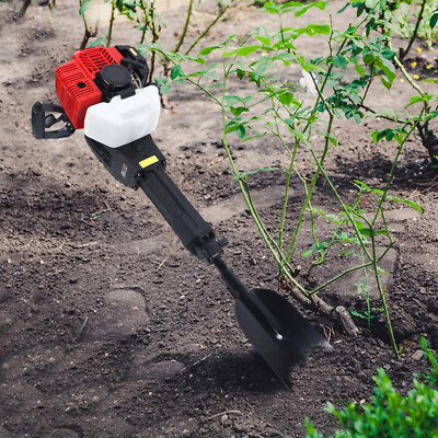 Handheld Trencher Digger Machine 52CC 2Stroke Garden Tree Digger Digging Machine