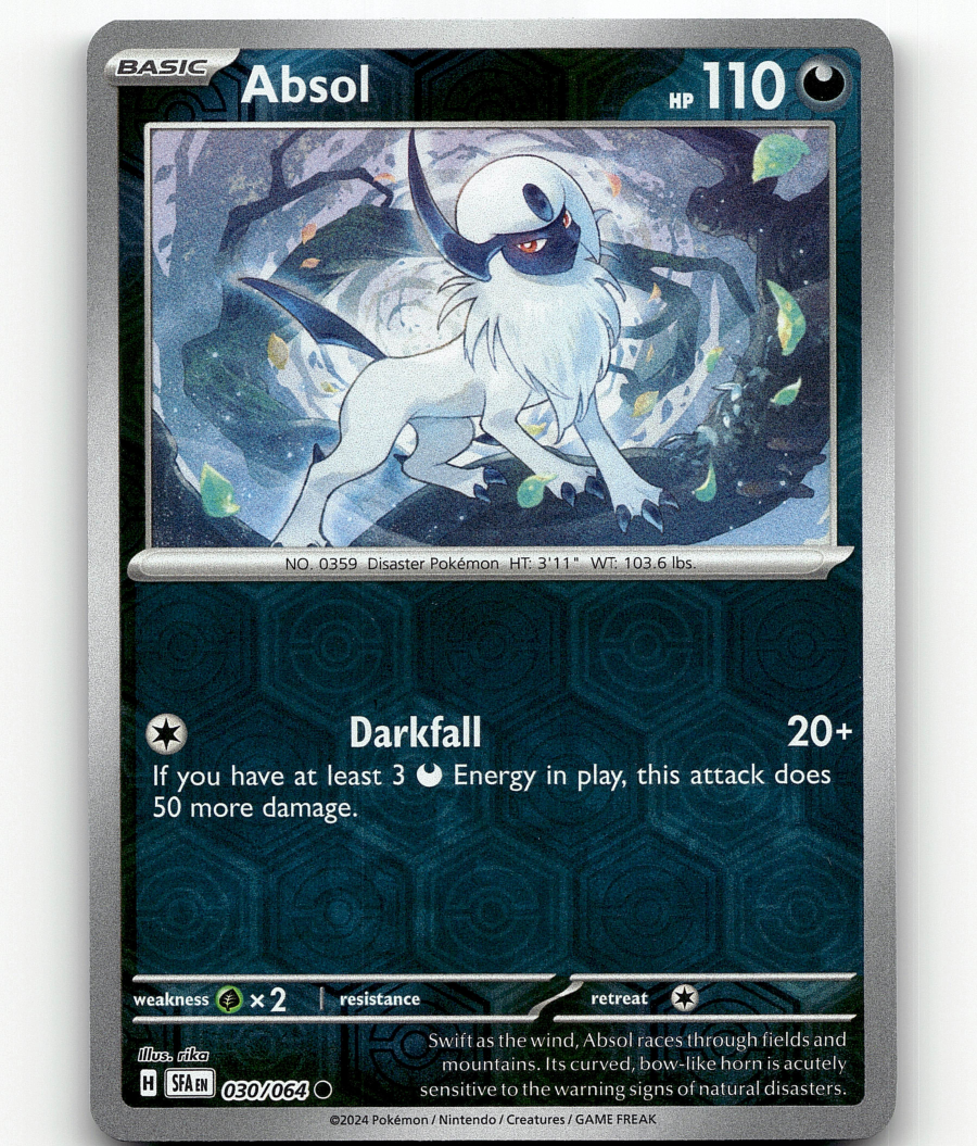 Reverse Holofoil - Absol Pokemon  Common  030/064 Shrouded Fable | eBay