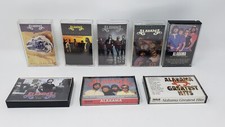 LOT OF 8 ALABAMA COUNTRY ROCK MUSIC CASSETTE TAPES